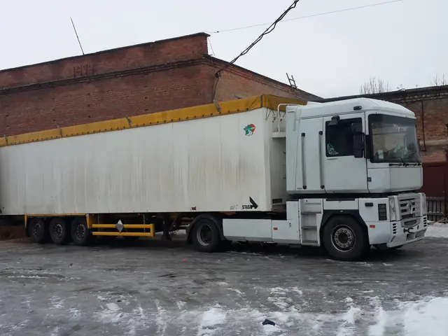 Щеповоз узимку
